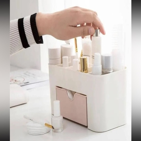 Other - Bathroom Organizer Pink and White